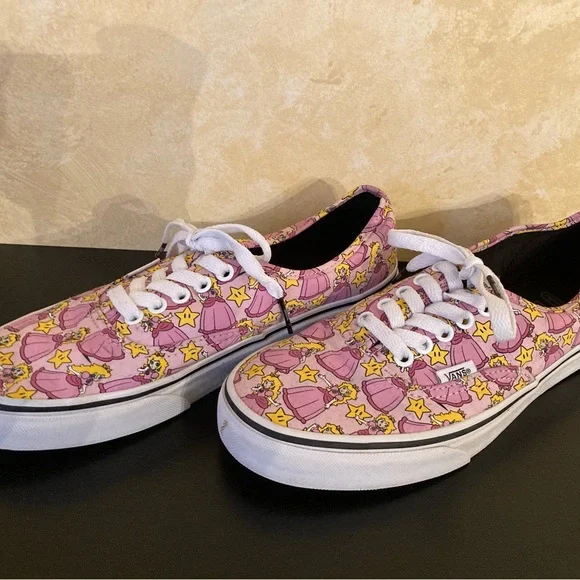 Vans Women's Nintendo Princess Peach Graphic Sneakers - Picture 2 of 6